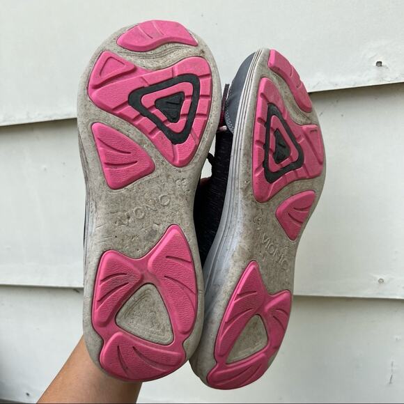 Vionic Agile Fyn Sneakers Size 9 black gray pink - Picture 5 of 8